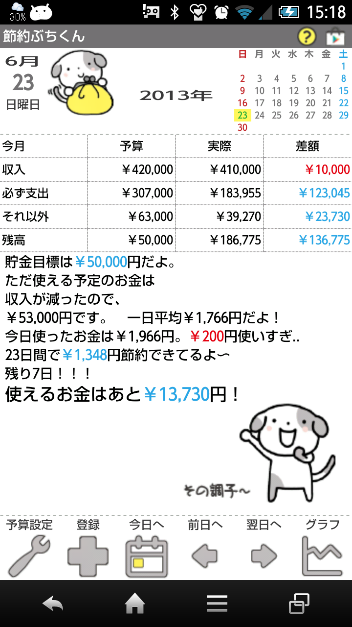 節約ぶちくん Screen 1
