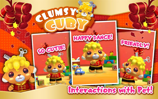 Clumsy Cuby - Interactive Pet