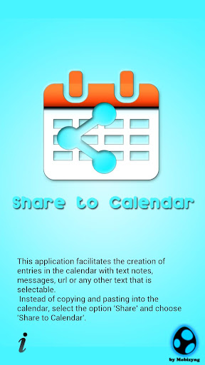 Share to Calendar