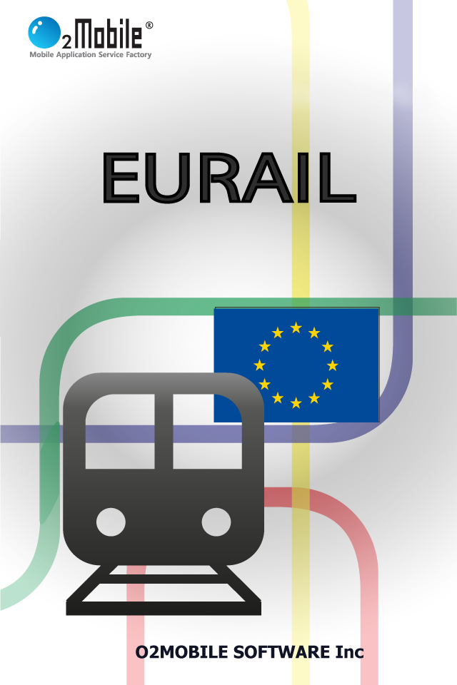 Android application EURAIL MAP+ screenshort