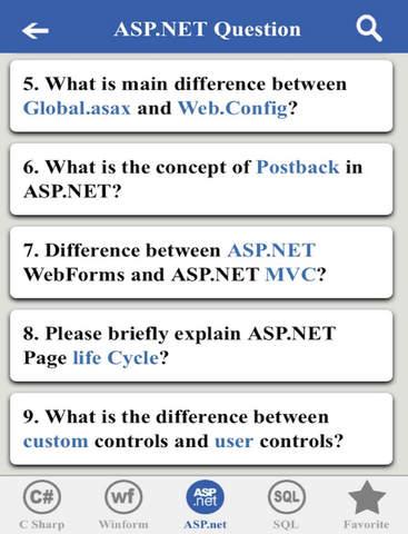 【免費書籍App】.Net Interview Question-APP點子