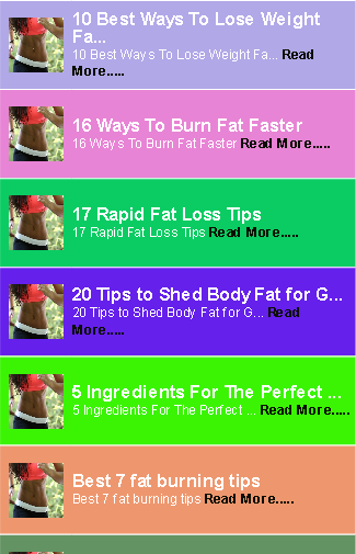 Fat Burning Guides