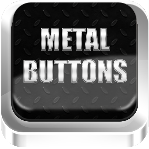 Metal Buttons - Icon Pack LOGO-APP點子