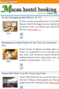 Macau Hostel Booking Screenshots 1