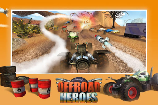 【免費賽車遊戲App】Offroad Heroes - Action Racer-APP點子