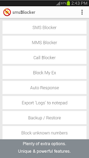 SMS Blocker AWARD WINNER Premi - screenshot thumbnail