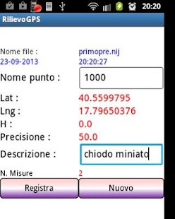 RilievoGPS Screenshots 7