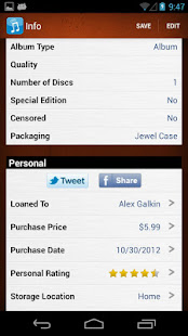 Music Collector Inventory Organizer UPC Discogs(圖2)-速報App