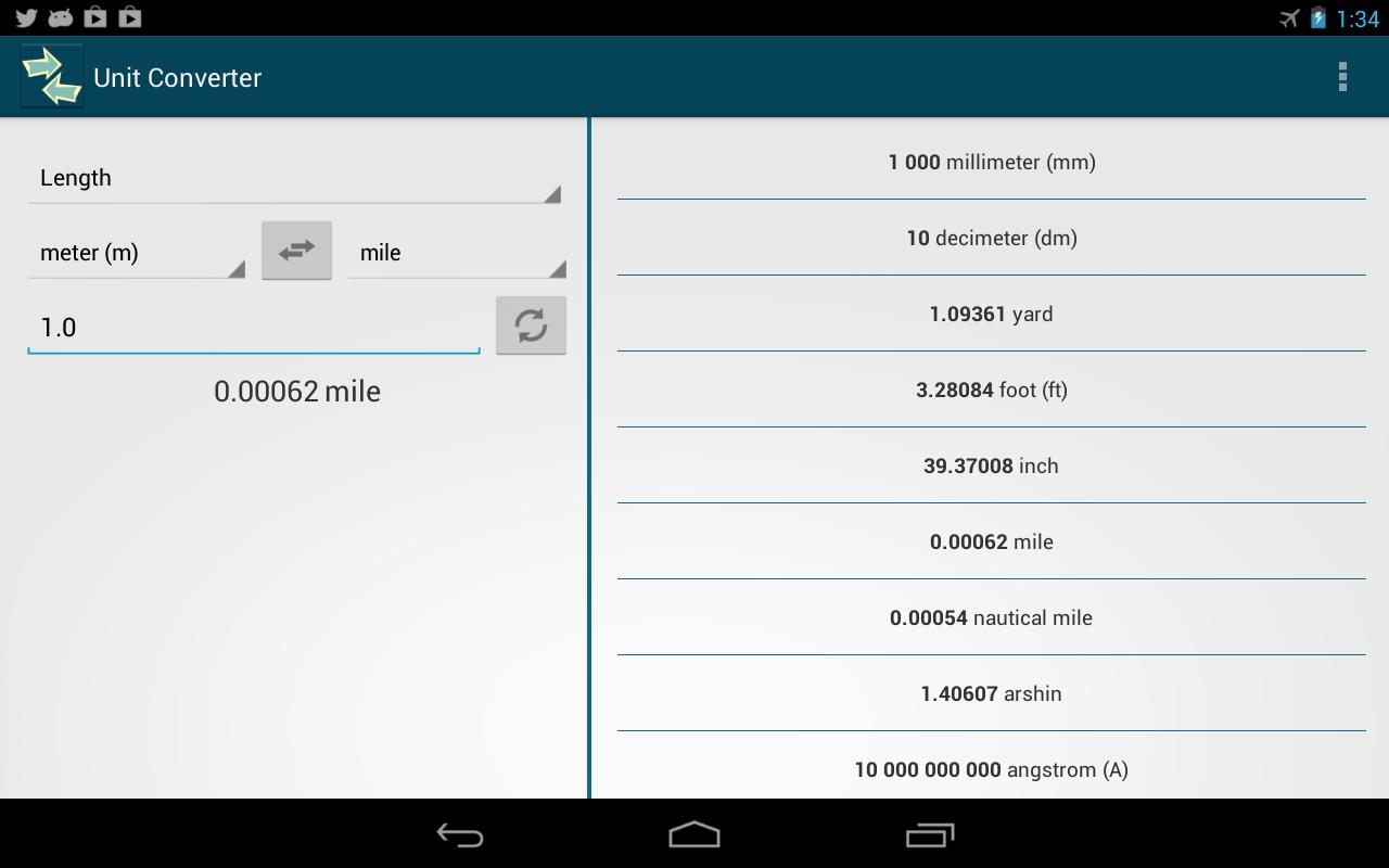 Best Unit Converter - screenshot