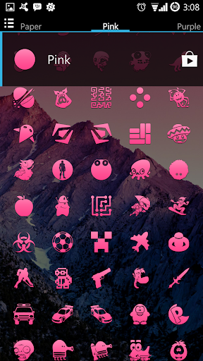 【免費個人化App】Pink Go Apex Nova Icon Theme-APP點子