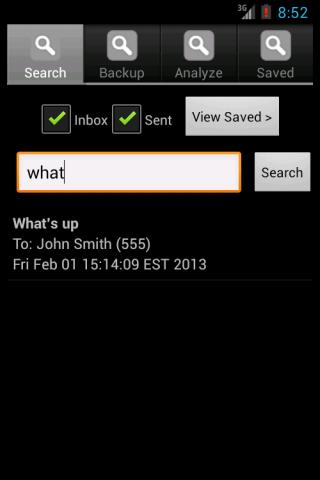 SMS Search Beta