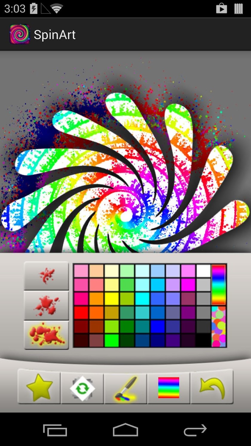 SpinArt Screen 2