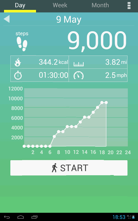 How many walking steps are in a mile?