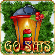 GOSMS/POPUP Christmas Vignette 1.0 Icon