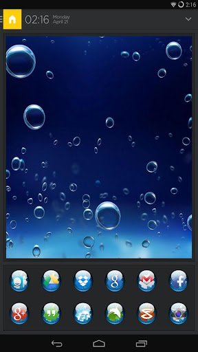 Blue Sphere Multi Theme