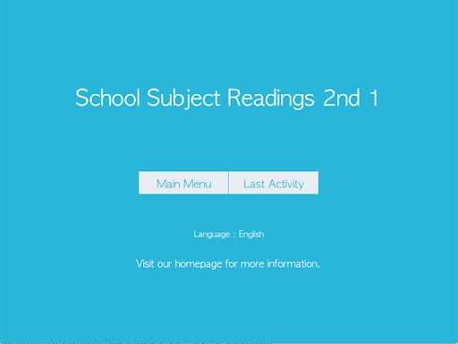 School Subject Readings 2nd_1