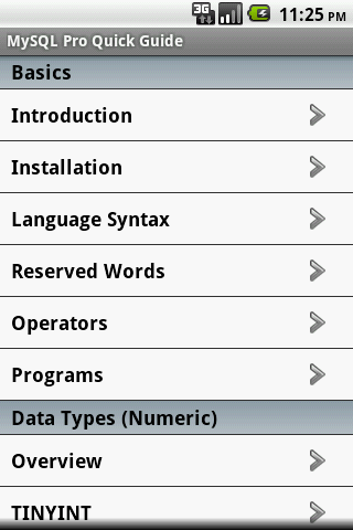 MySQL Pro Quick Guide Free