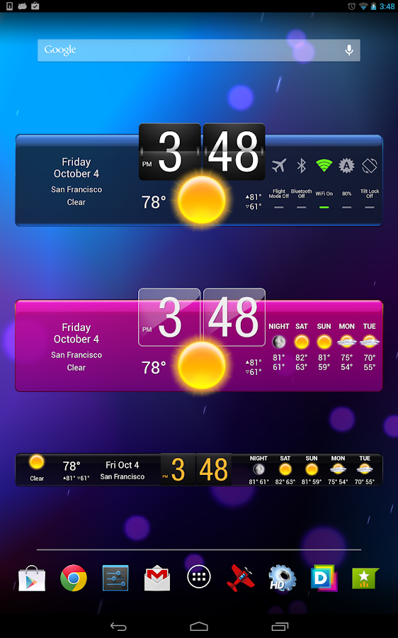 HD Widgets - screenshot