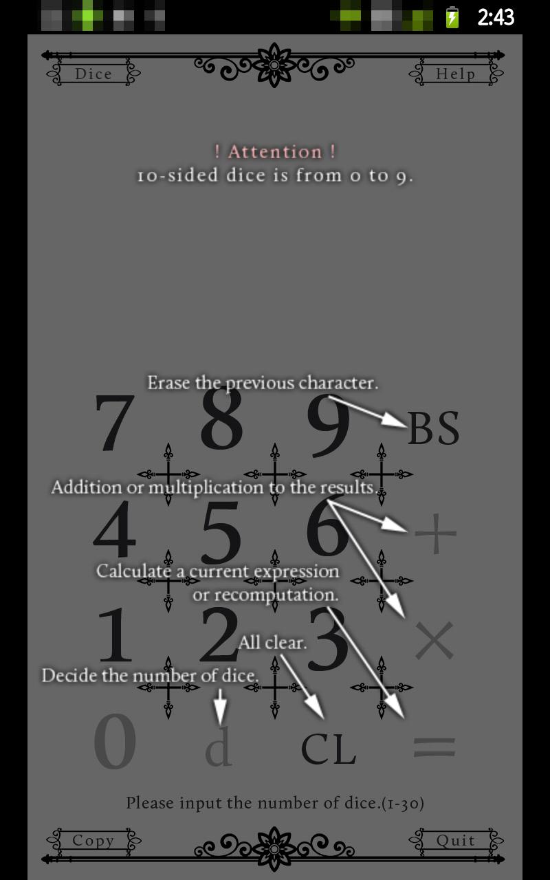 RPG Dicer Pro Screen 2