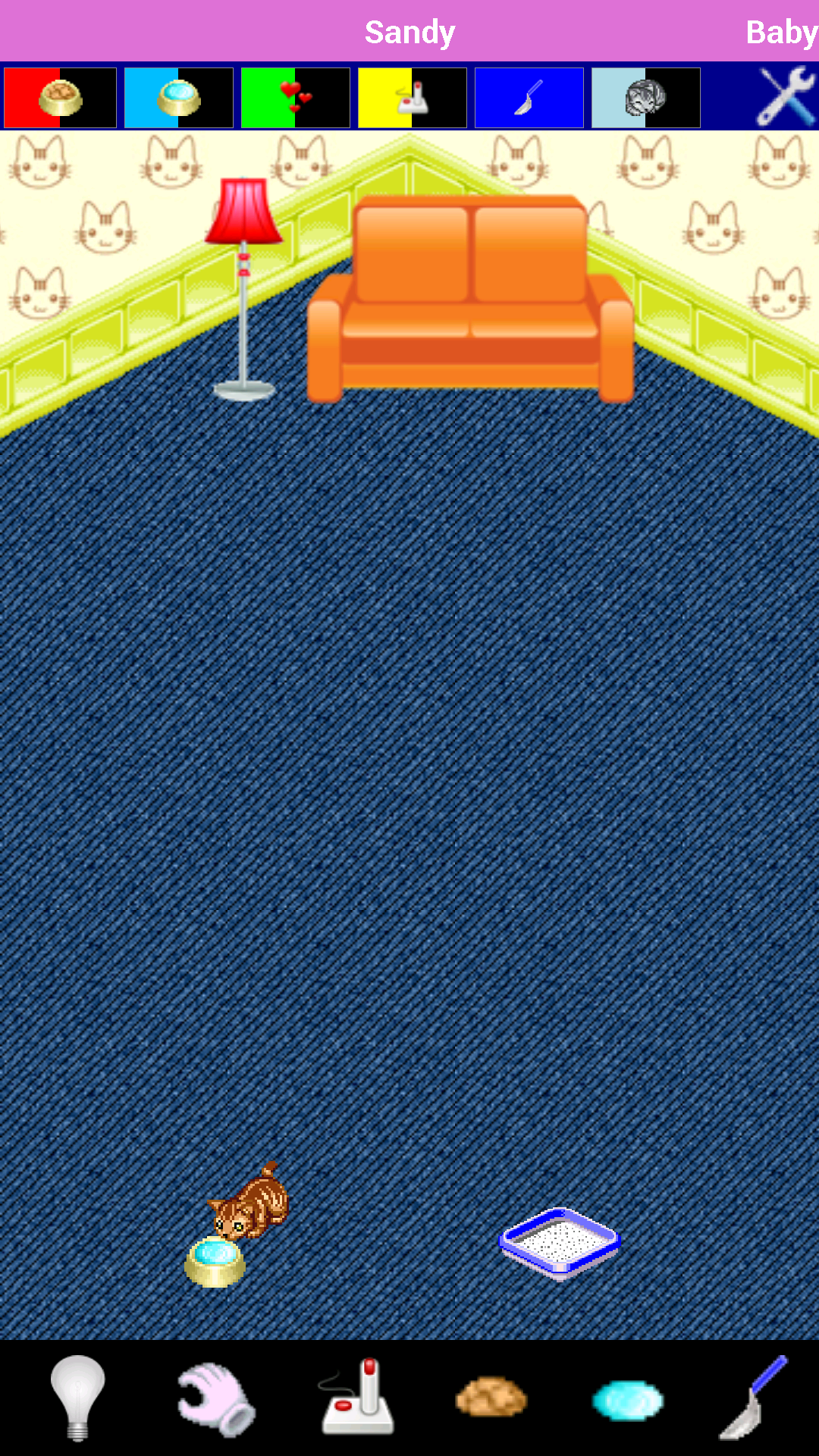 Android application Cat Care Virtual Pet Adfree screenshort