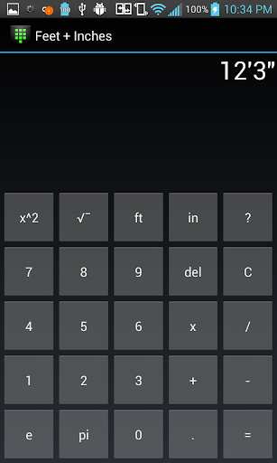 【免費工具App】Calculator feet and inches-APP點子