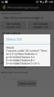 How to download WVersionManager Sample 1.4 unlimited apk for laptop