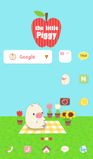 little piggy dodol theme