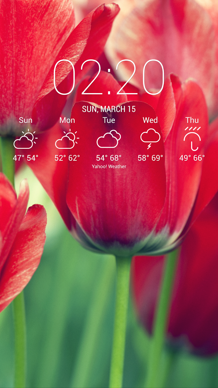 Lines Weather Icon for Chronus Screen 3