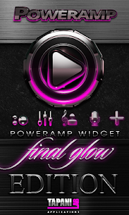 Poweramp skin widget Pink Glow(圖1)-速報App