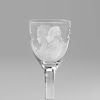 Wine glass with Portraits of William V and Wilhelmina of Prussia