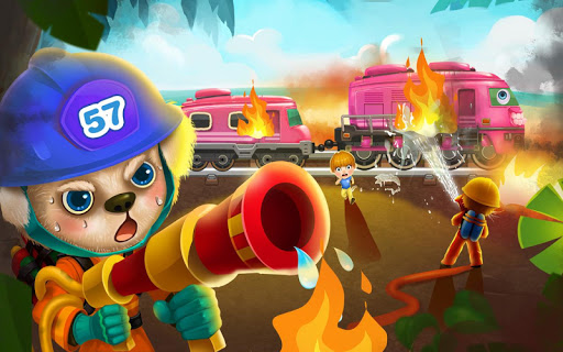 【免費休閒App】Train Fire: Puppy Rescue Games-APP點子