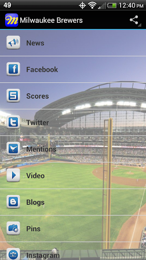 【免費運動App】Milwaukee Baseball-APP點子