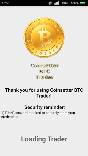 Coinsetter Trader Unofficial