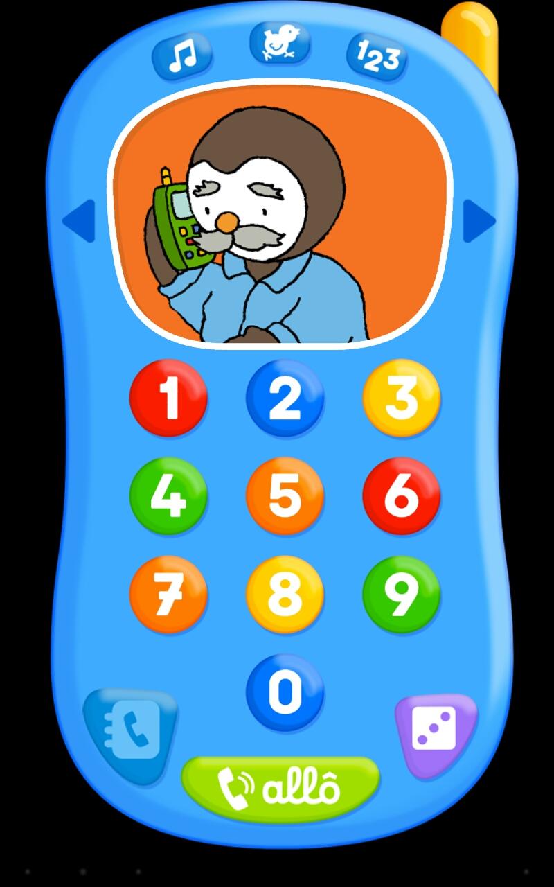 Téléphone avec Tchoupi Screen 2