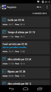 TruckerTimer Screen 3