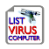 List Virus Computer icon