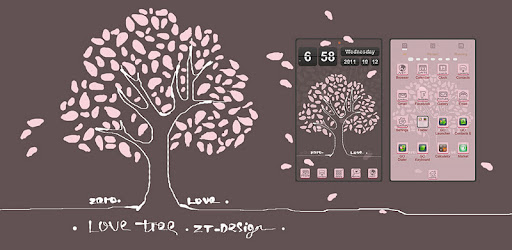 Lovetree Theme GO Launcher EX 3.0