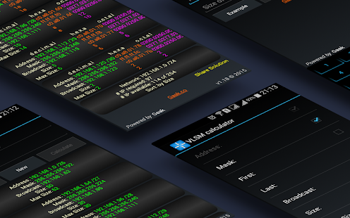 VLSM Calculator - náhled