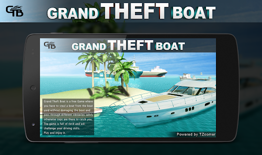 【免費冒險App】Grand Boat Theft Thriller-APP點子