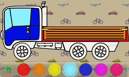 【免費家庭片App】Burt's Cars Coloring Book-APP點子