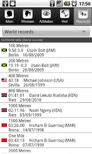 Athletics Stats Screenshots 1