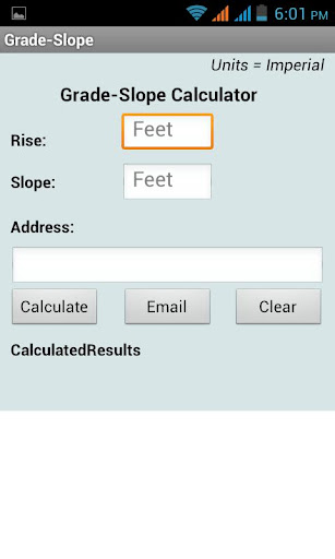 Grade-Slope Calculator