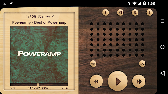 How to get Skin for Poweramp Wooden 1.0.2 apk for bluestacks