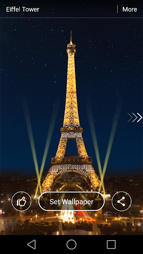 Eiffel Tower Live Wallpaper