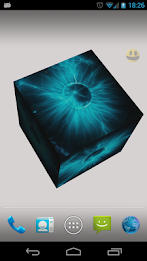 3D Picture Cube Wallpaper Demo poster 1