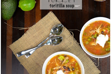 Healthy Turkey Tortilla Soup