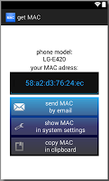 my MAC address APK スクリーンショット画像 #1