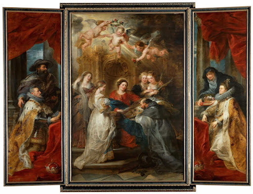 The Triptych of St. Ildefonso