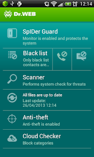 Dr.Web Anti-virus Life license - screenshot thumbnail