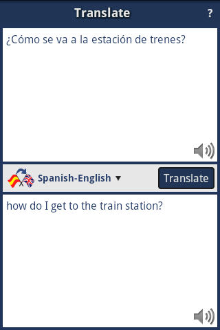 Spanish-English Translator
